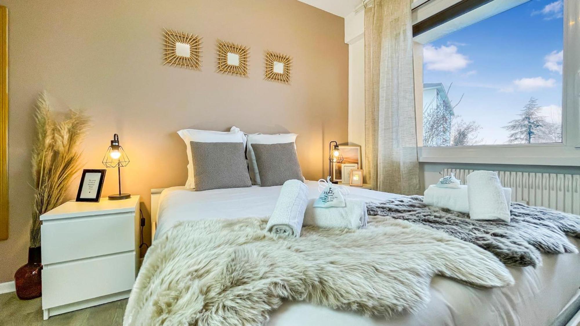 Homey La Coloc Mugi - Colocation Haut De Gamme - Chambres Privees - Balcon - Wifi Et Netflix - Proche Transports Commun Annemasse Exteriér fotografie