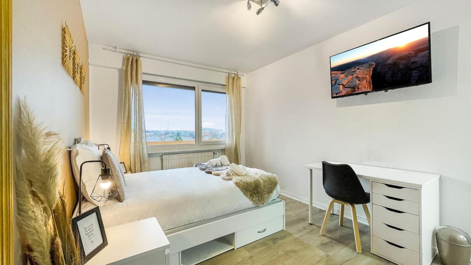 Homey La Coloc Mugi - Colocation Haut De Gamme - Chambres Privees - Balcon - Wifi Et Netflix - Proche Transports Commun Annemasse Exteriér fotografie