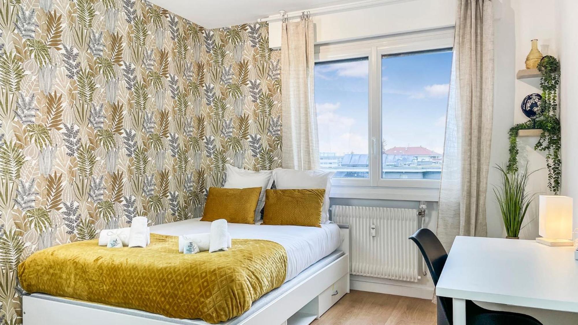 Homey La Coloc Mugi - Colocation Haut De Gamme - Chambres Privees - Balcon - Wifi Et Netflix - Proche Transports Commun Annemasse Exteriér fotografie